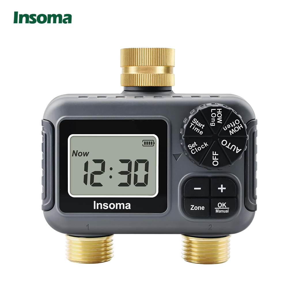 Timer Dual Outlet - Dubbele uitlaten Slim irrigatiebewateringssysteem Automatische watertimer