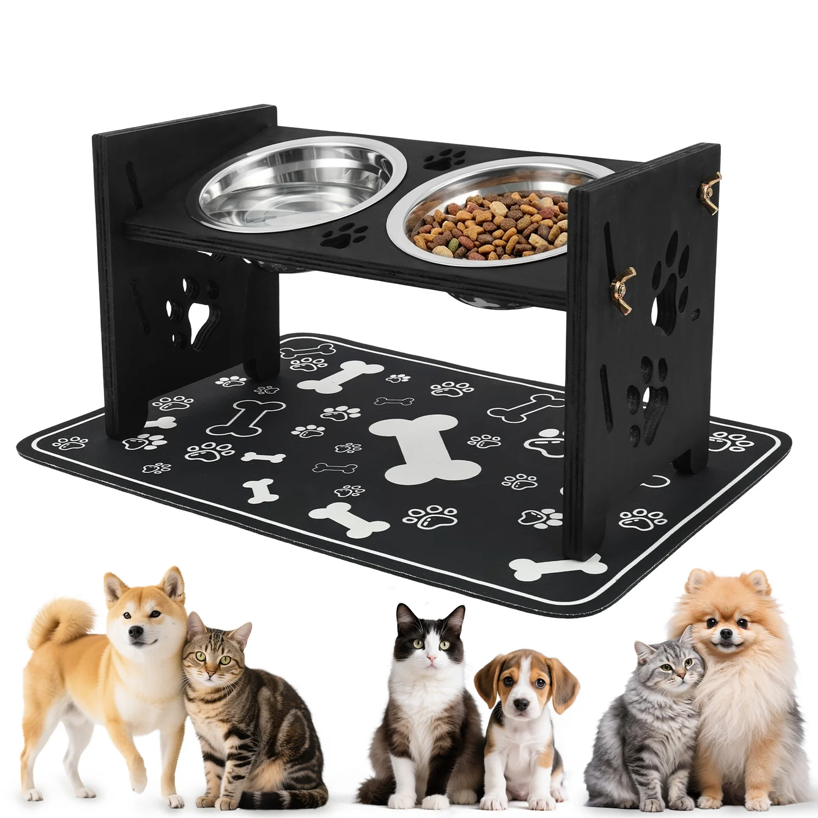 Verhoogde hondenvoederbakken m - Royal Canin Food Medium recensie en prijs